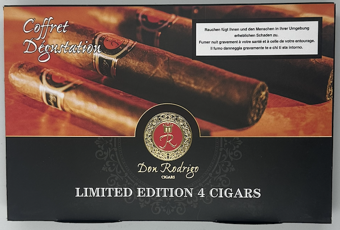 Coffret Découverte – 4 Cigares Don Rodrigo